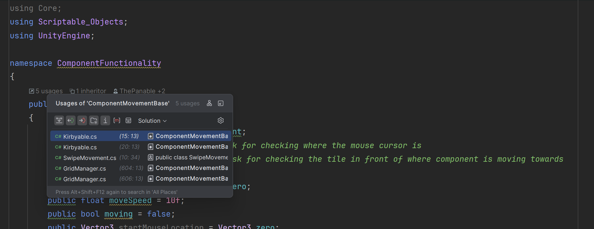 Event Debugger Window